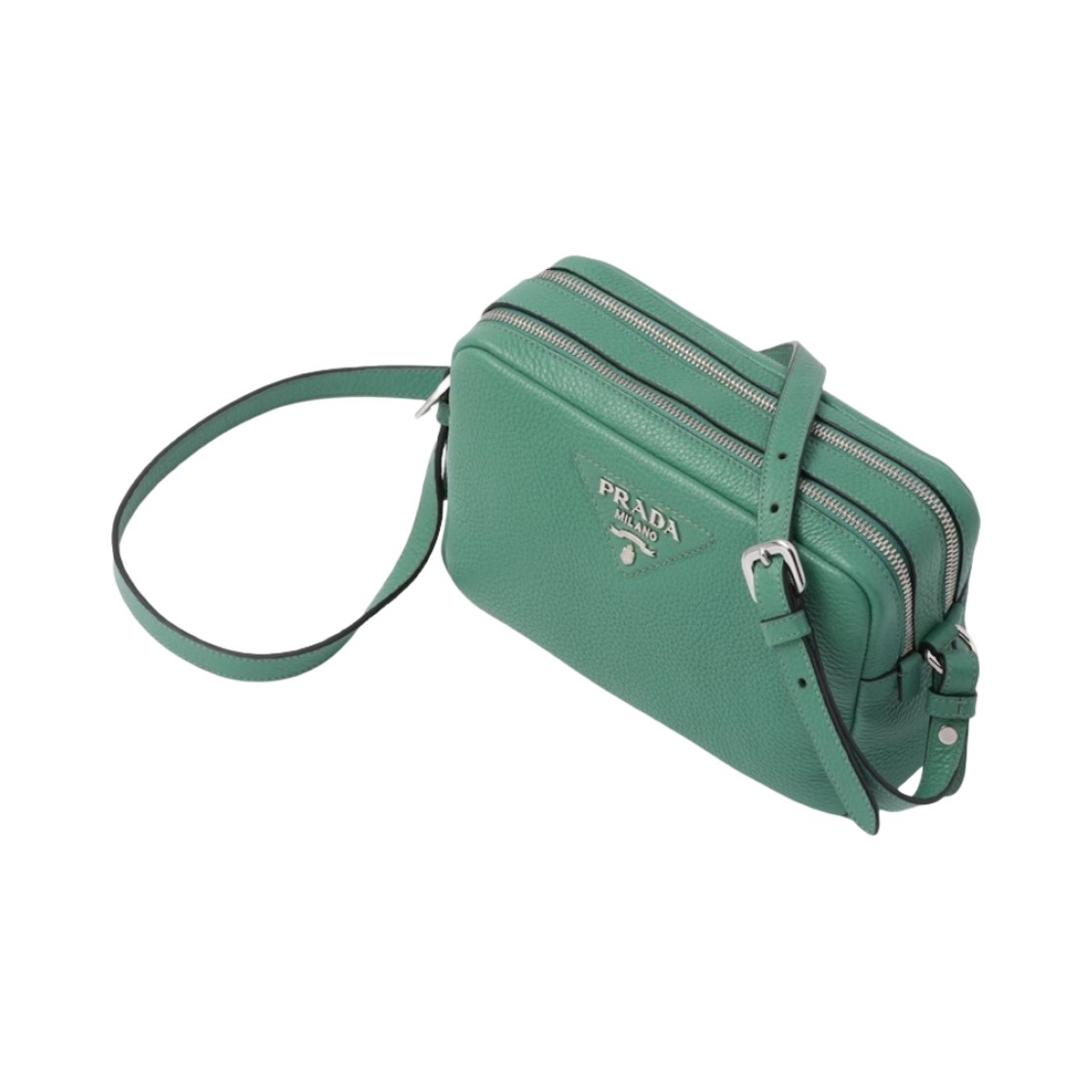 프라다 미디움 레더 백 세이지(Prada Medium Leather Bag Sage) - 2