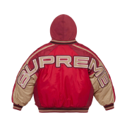 Supreme Hooded Stadium Jacket Red - 24SS