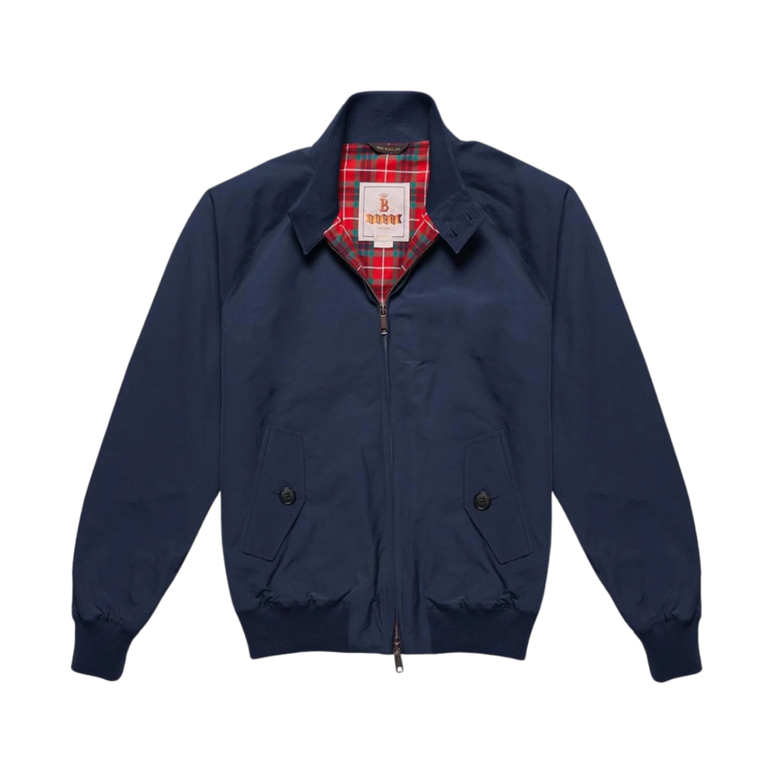 BRCPS0001BCNY1-309 Baracuta G9 Slim fit Harrington Jacket Navy
