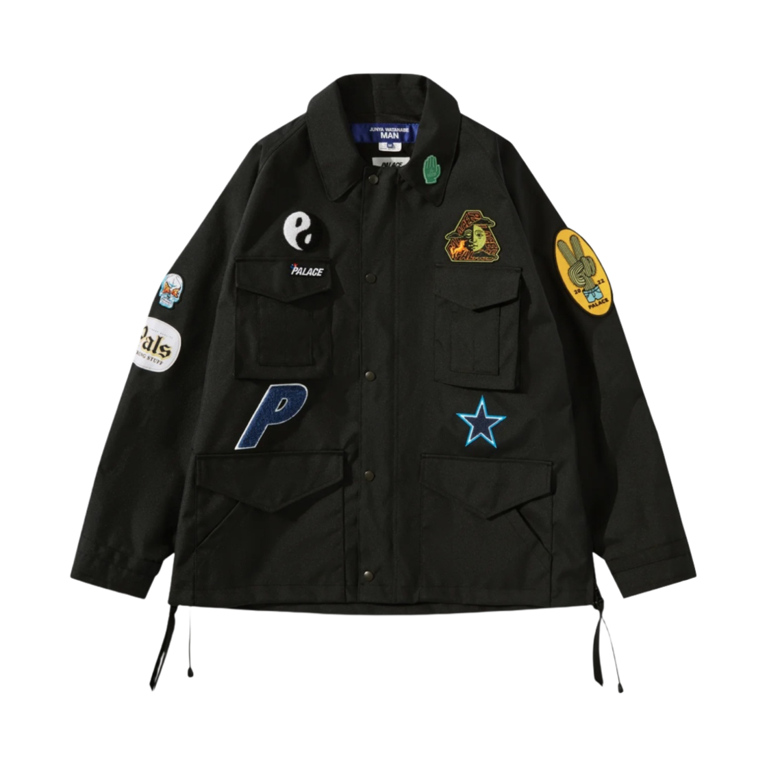WM-J013-051 Junya Watanabe x Palace Polyester Jacket Black