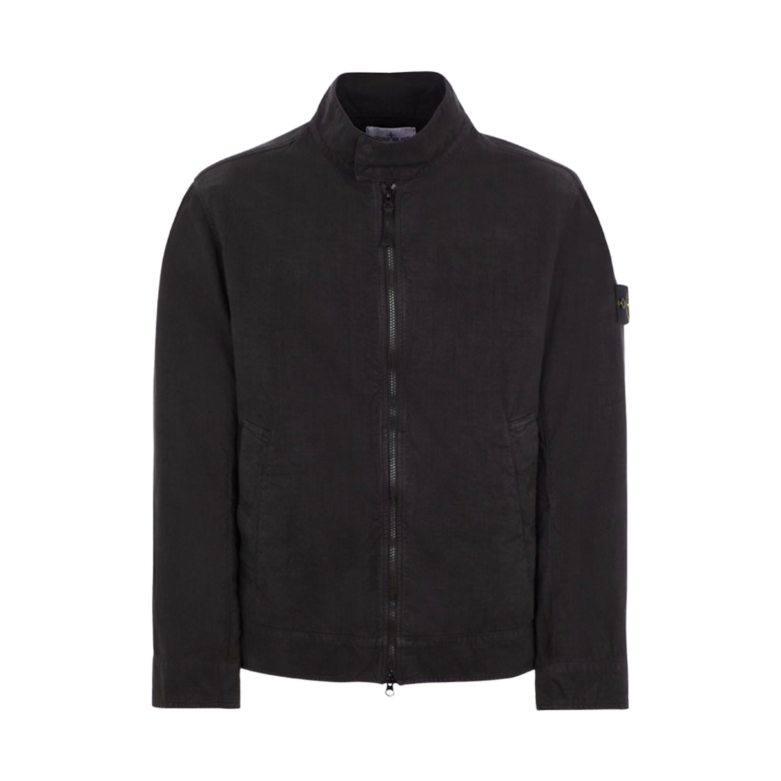 801542130-V0029 Stone Island 42130 Lino Nylon Tela-TC Hooded Jacket Black - 24SS