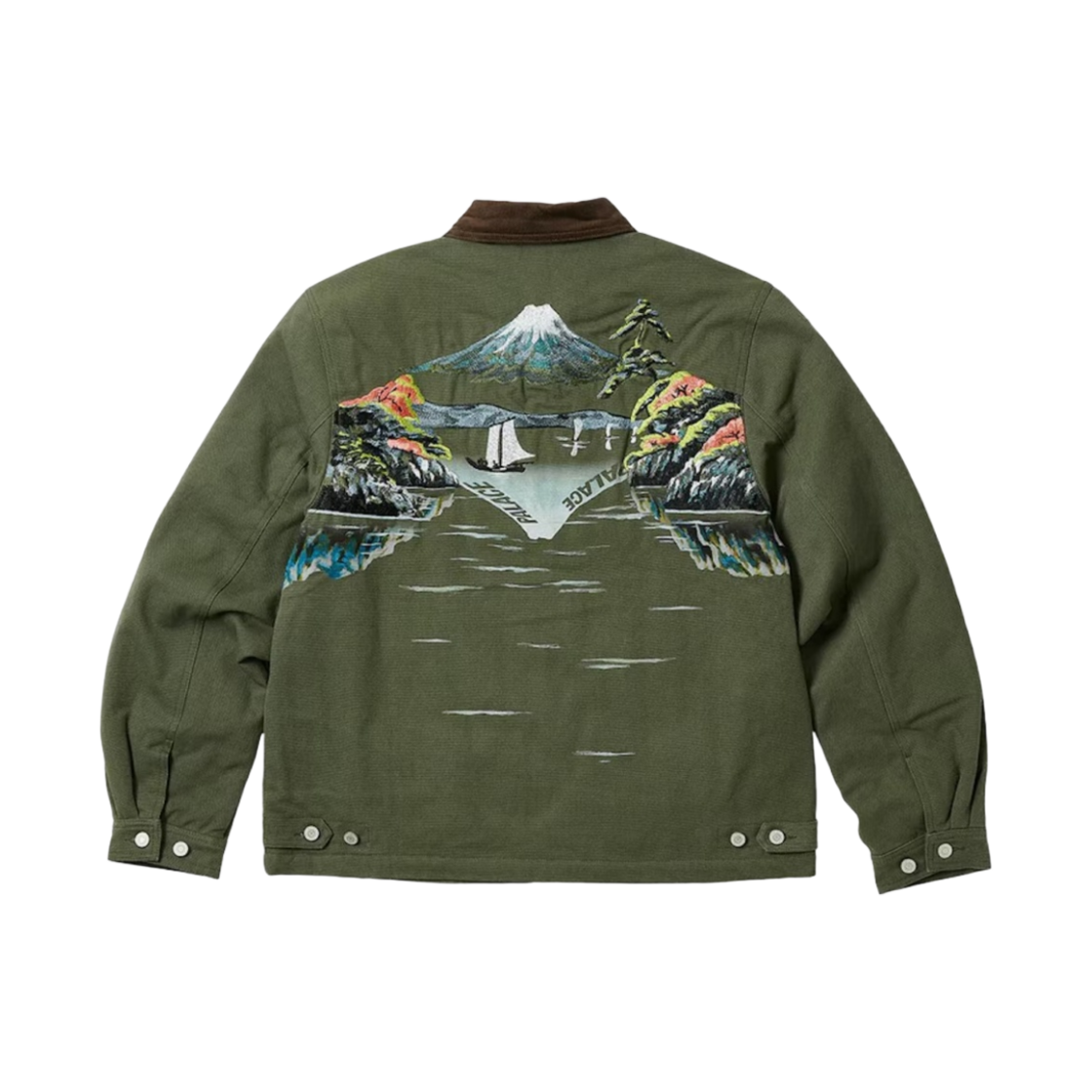 팔라스 젠 워크 자켓 그린 - 23SS(Palace Zen Work Jacket Green - 23SS) - 1