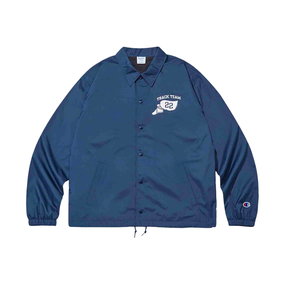 CKJA2FN01N2 Champion x Thisisneverthat Coach Jacket Normal Navy