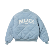 Palace Quilted Jacket Chill Blue - 23FW