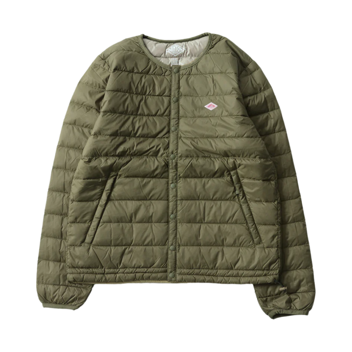 DT-A0001 (W) Danton Inner Crewneck Jacket Olive
