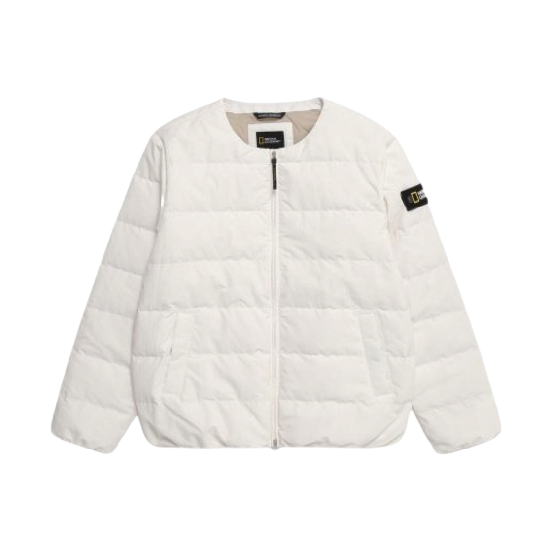 내셔널 지오그래픽 헤론 U넥 경량 다운 점퍼 아이보리(National Geographic Heron U Neck Lightweight Down Jumper Ivory)