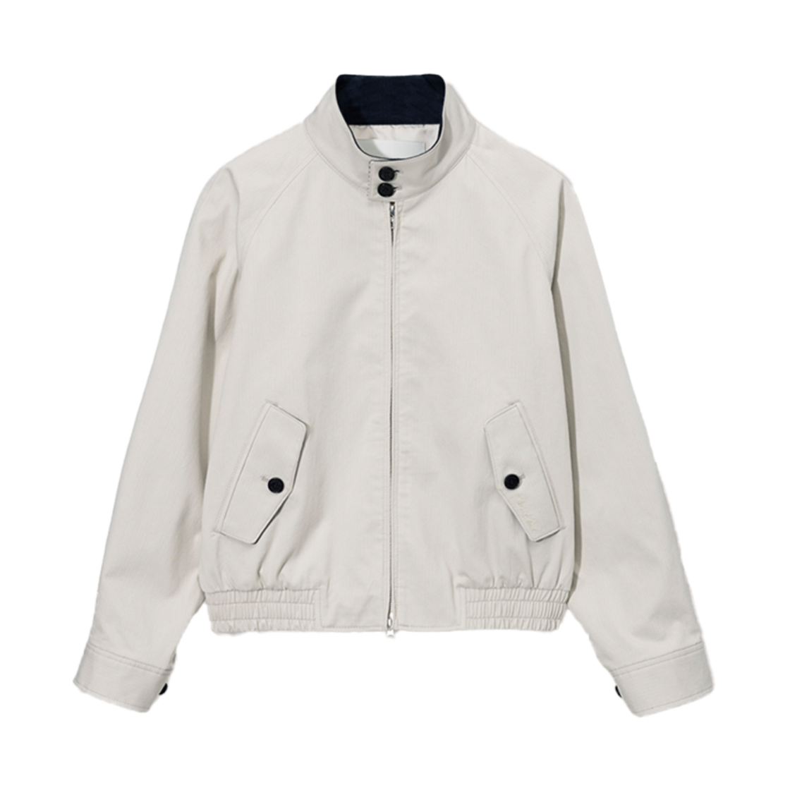 UDJU5A111CR Dunst Unisex Modern Harrington Jacket Cream