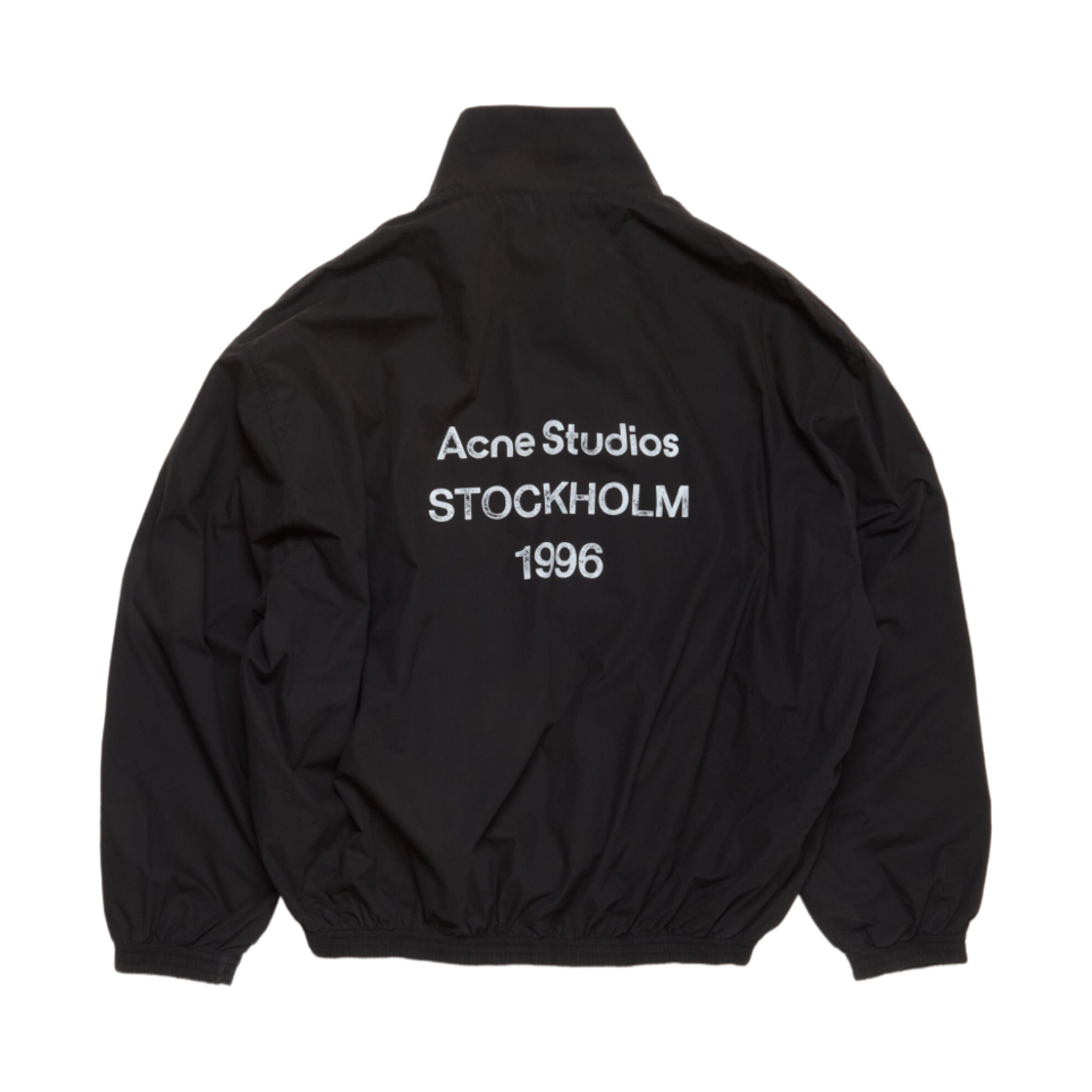 아크네 스튜디오 로고 지퍼 자켓 블랙(Acne Studios Logo Zipper Jacket Black)