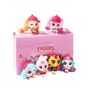 Kia Tigers x Catch! Teenieping Random Figure Keyring (6 Blind Boxes)