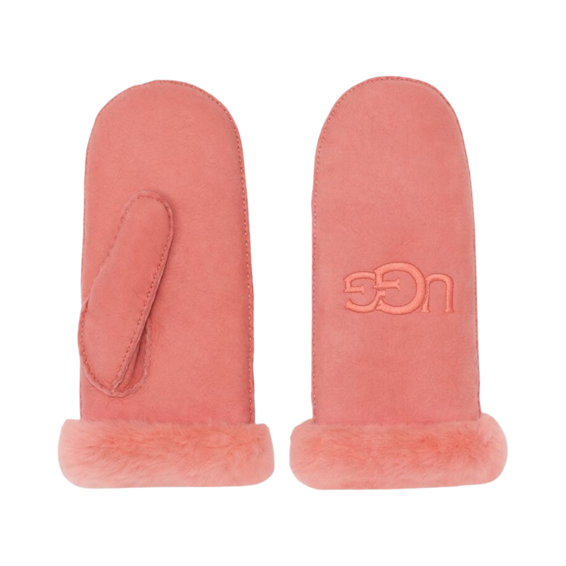 (W) 어그 셔링 자수 미튼 스타피쉬 핑크((W) UGG Shearling Embroider Mitten Starfish Pink) - 2