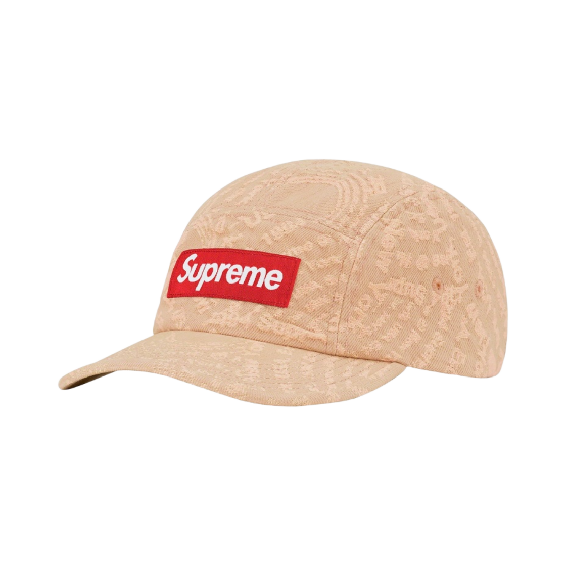 슈프림 서클스 자카드 데님 캠프캡 브라운 - 21FW(Supreme Circles Jacquard Denim Camp Cap Brown - 21FW) - 1