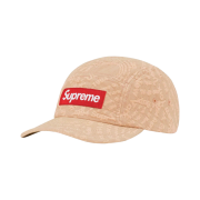 Supreme Circles Jacquard Denim Camp Cap Brown - 21FW