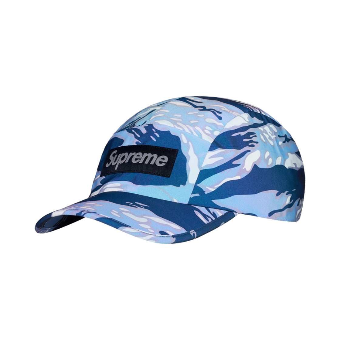 슈프림 타이거 카모 리플렉티브 캠프캡 블루 - 22FW(Supreme Tiger Camo Reflective Camp Cap Blue - 22FW) - 2
