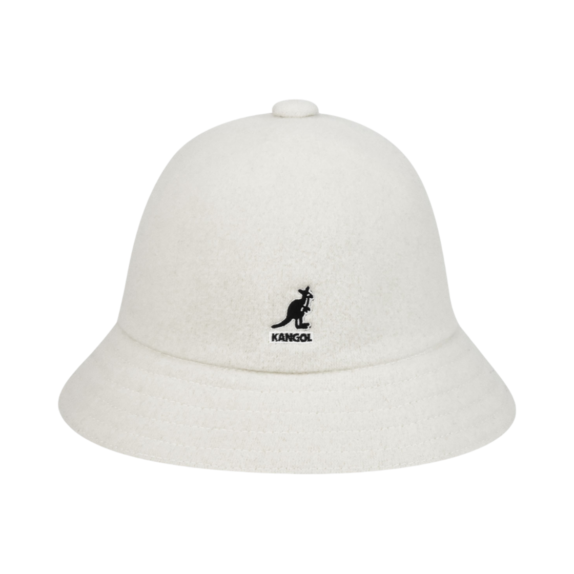 캉골 울 캐주얼 버킷햇 화이트(Kangol Wool Casual Bucket Hat White)