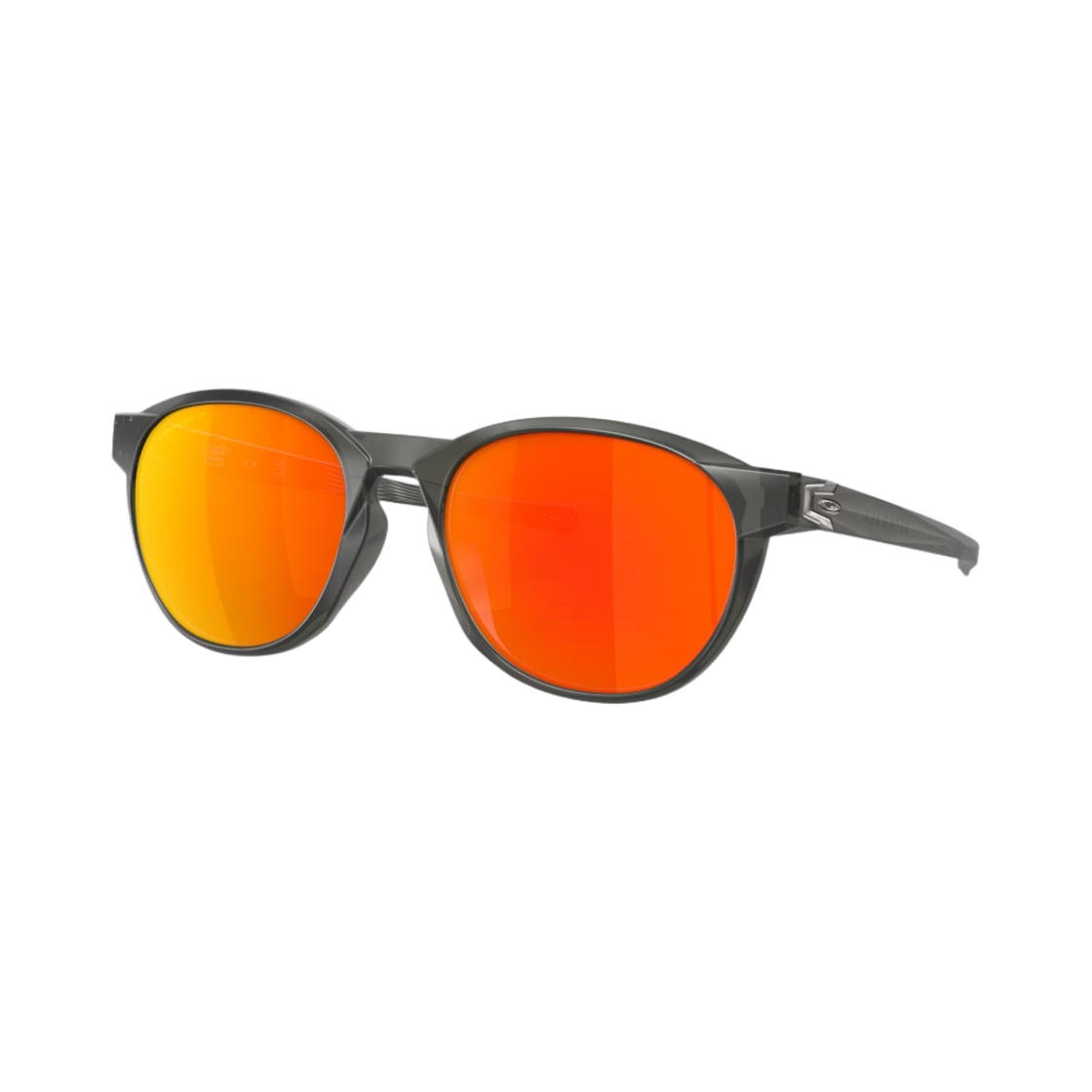 오클리 리드메이스 매트 그레이 스모크 프레임 프리즘 루비 폴러라이즈드 렌즈 로우 브릿지 핏(Oakley Reedmace Matte Grey Smoke Frame Prizm Ruby Polarized Lenses Low Bridge Fit) - 1