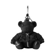 Burberry Thomas Bear Charm In Bomber Jacket Black