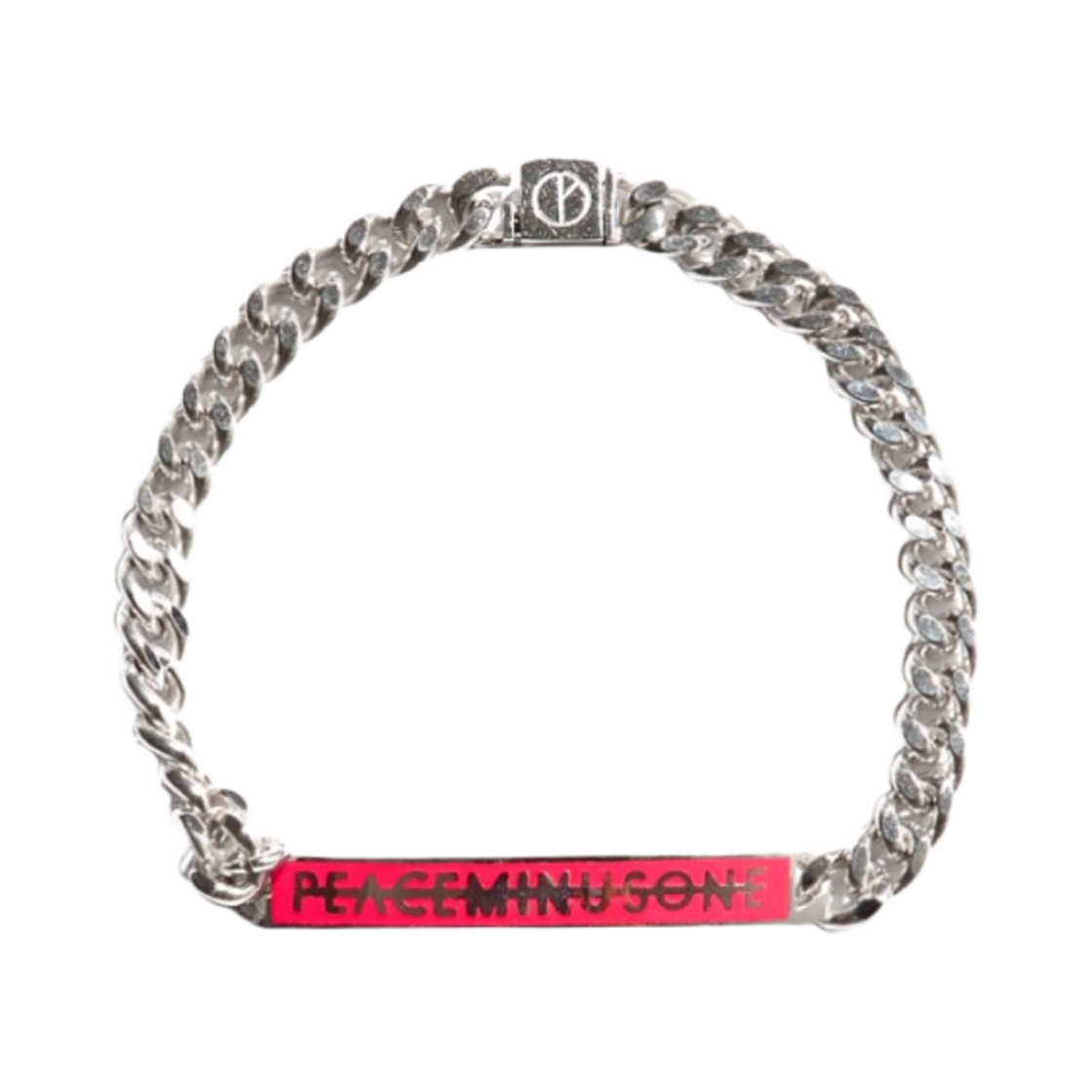 【Peaceminusone】 Logo Bracelet #1 Black 피스마이너스원 로고 브레이슬릿 #1 블랙 | Peaceminusone | KREAM