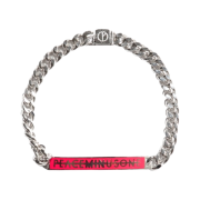 Peaceminusone Logo Bracelet #1 Pink