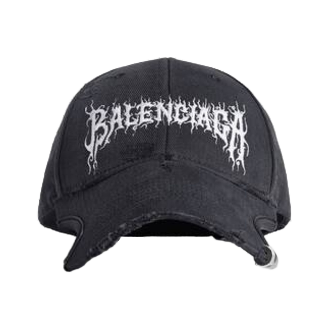 771963410B21702 Balenciaga DIY Metal Outline Cap in Black