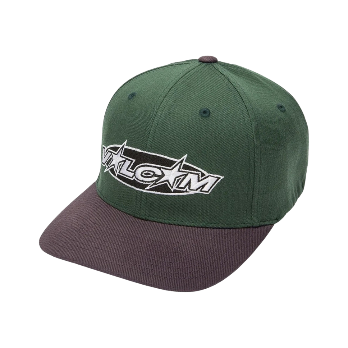VU243CP001DK Volcom Hot Tune Flexfit Dark Khaki