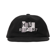 Hono Report Block Logo Cap Black