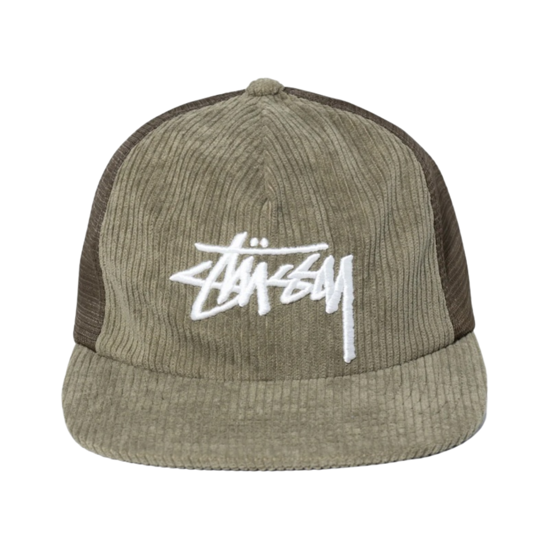 스투시 코듀로이 트러커 캡 그린(Stussy Corduroy Trucker Cap Green) - 2