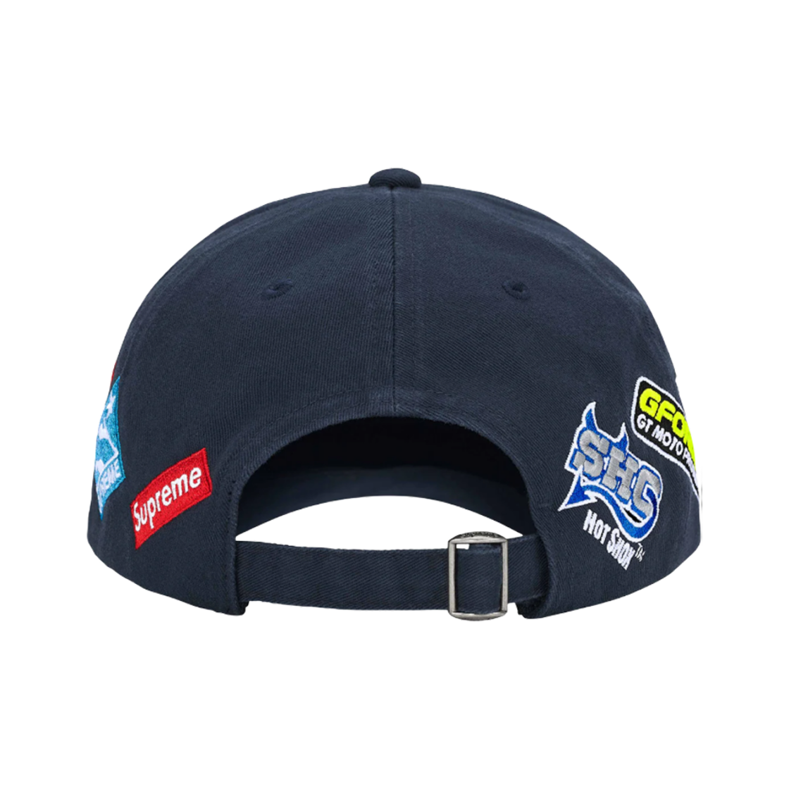 슈프림 레이싱 팀 6-패널 네이비 - 25SS(Supreme Racing Team 6-Panel Navy - 25SS) - 2