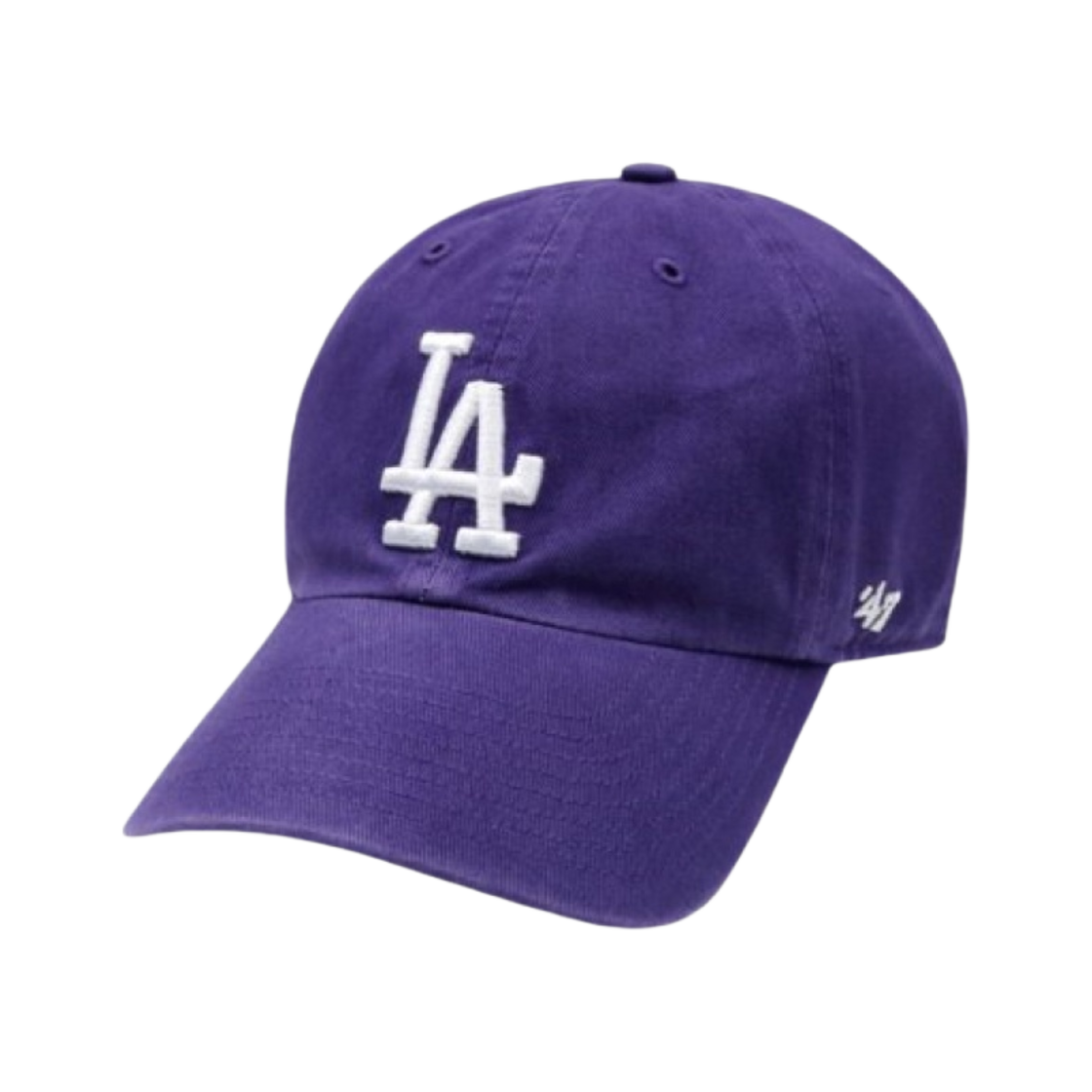 B-RGW12GWS-PP 47 Brand LA Dodgers BW Clean Up Purple