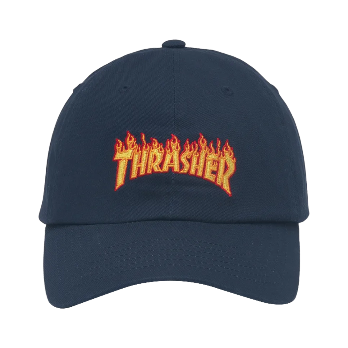 트레셔 플레임 볼캡 네이비(THRASHER Flame Ball Cap Navy)