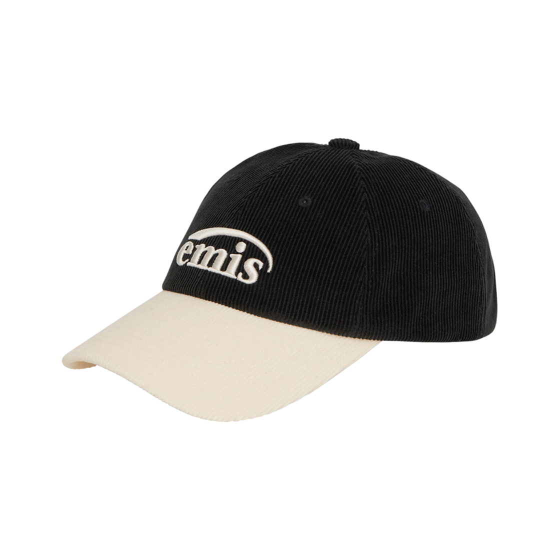 이미스 코듀로이 투 톤 볼캡 블랙(Emis Corduroy Two Tone Ball Cap Black) - 2