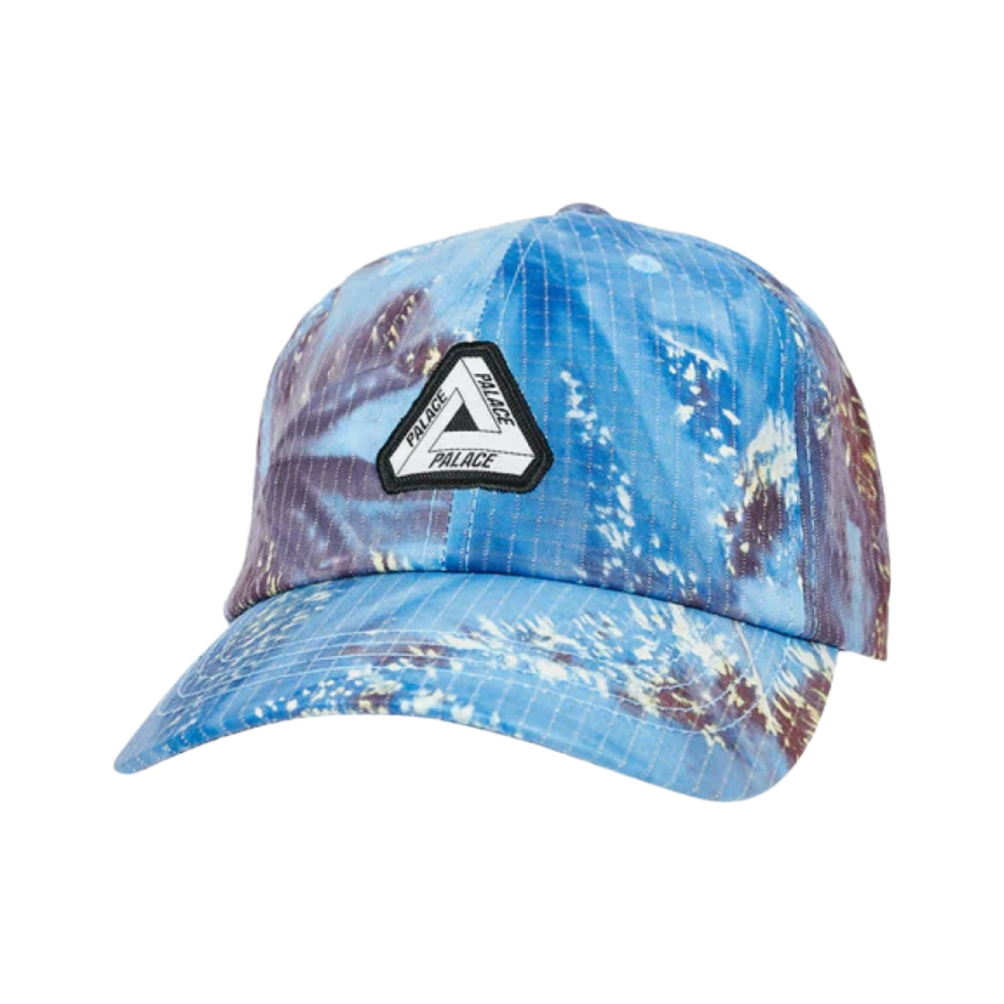 - Palace T&D Ripstop Tri-Ferg 6-Panel Blue - 23SS