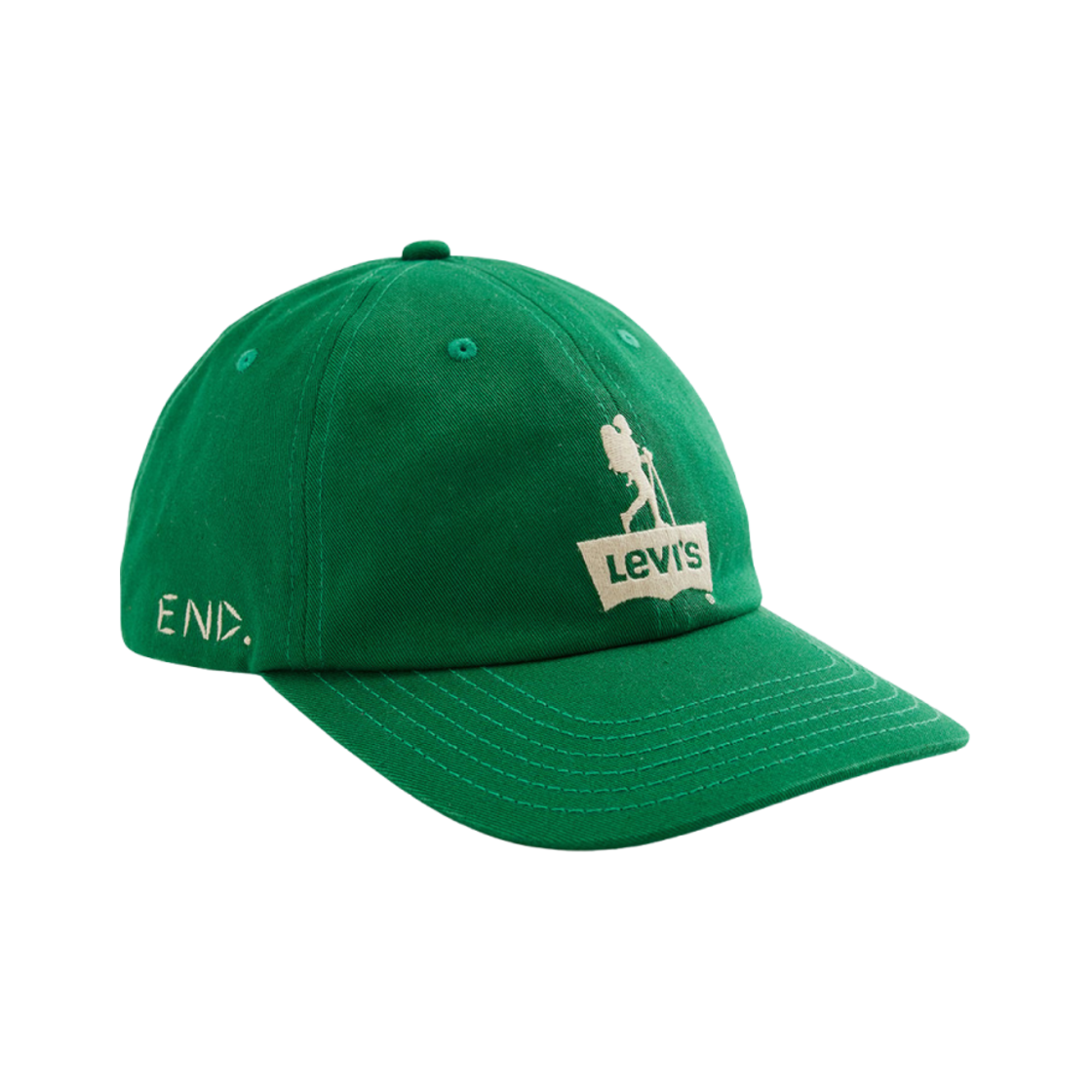 001WR0001 Levi's x END. Trucker Hat Green