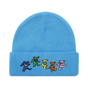Thisisneverthat x Grateful Dead Dancing Bears Beanie Sky Blue