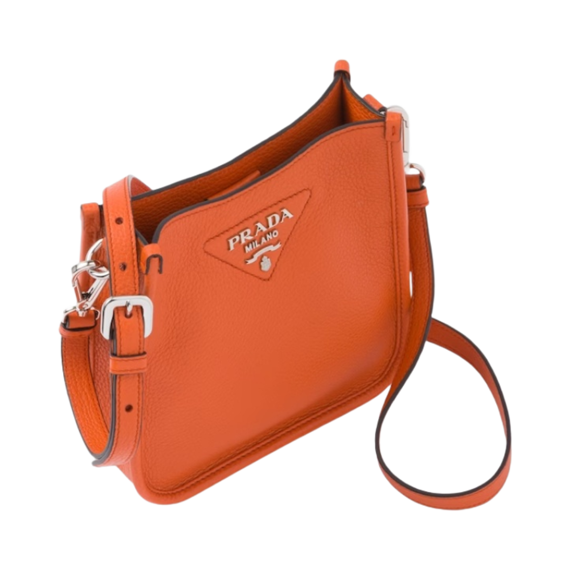 프라다 레더 미니 숄더백 파파야(Prada Leather Mini Shoulder Bag Papaya) - 2