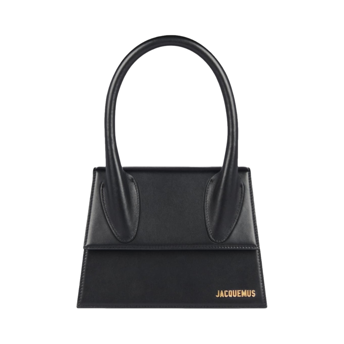 자크뮈스 르 그랜드 치키토 라지 레더 핸드백 블랙(Jacquemus Le Grand Chiquito Large Leather Handbag Black)
