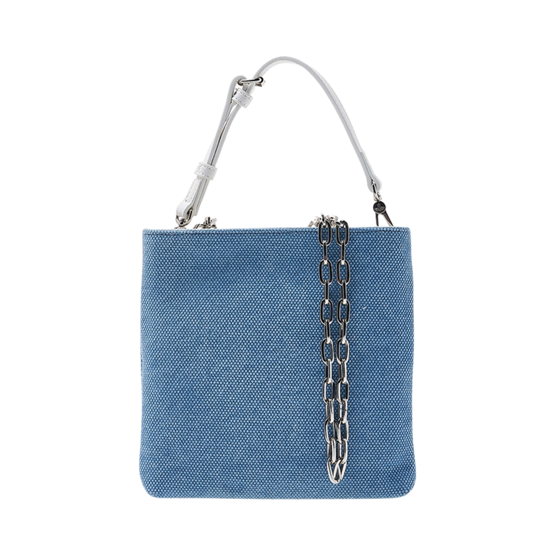 비비안 웨스트우드 캔버스 스퀘어 크로스바디백 라이트 블루(Vivienne Westwood Canvas Square Crossbody Bag Light Blue) - 2