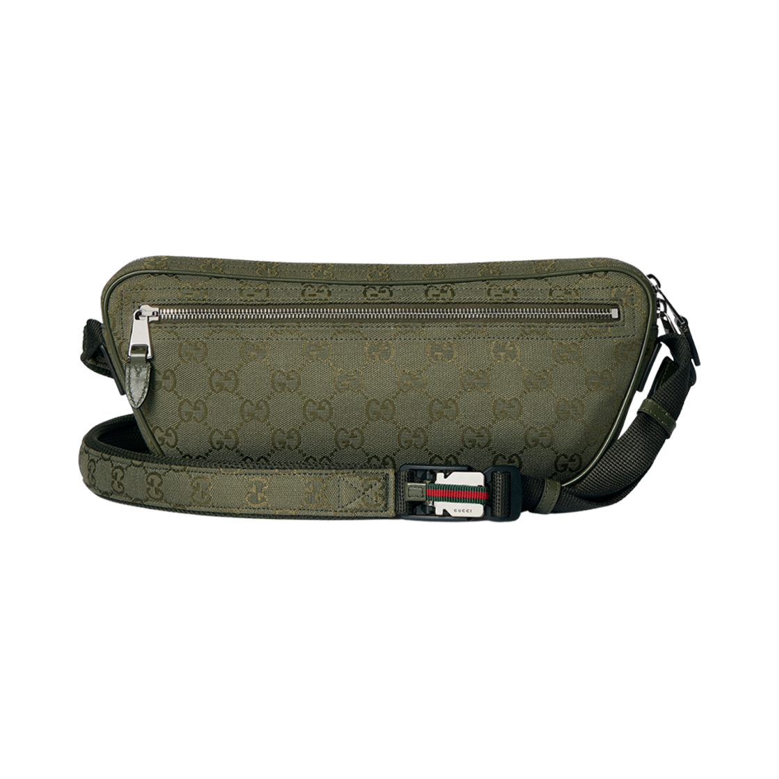 구찌 GG 캔버스 라지 슬링백 포레스트 그린(Gucci GG Canvas Large Slingbag Forest Green) - 3