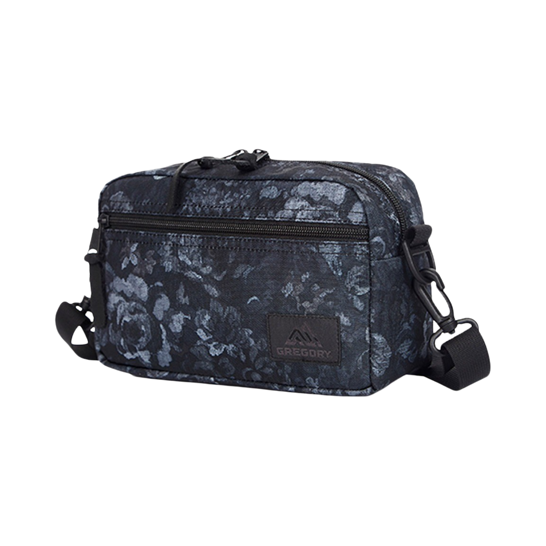 08JC1110 GREGORY Pad Shoulder Pouch L Black Tapestry
