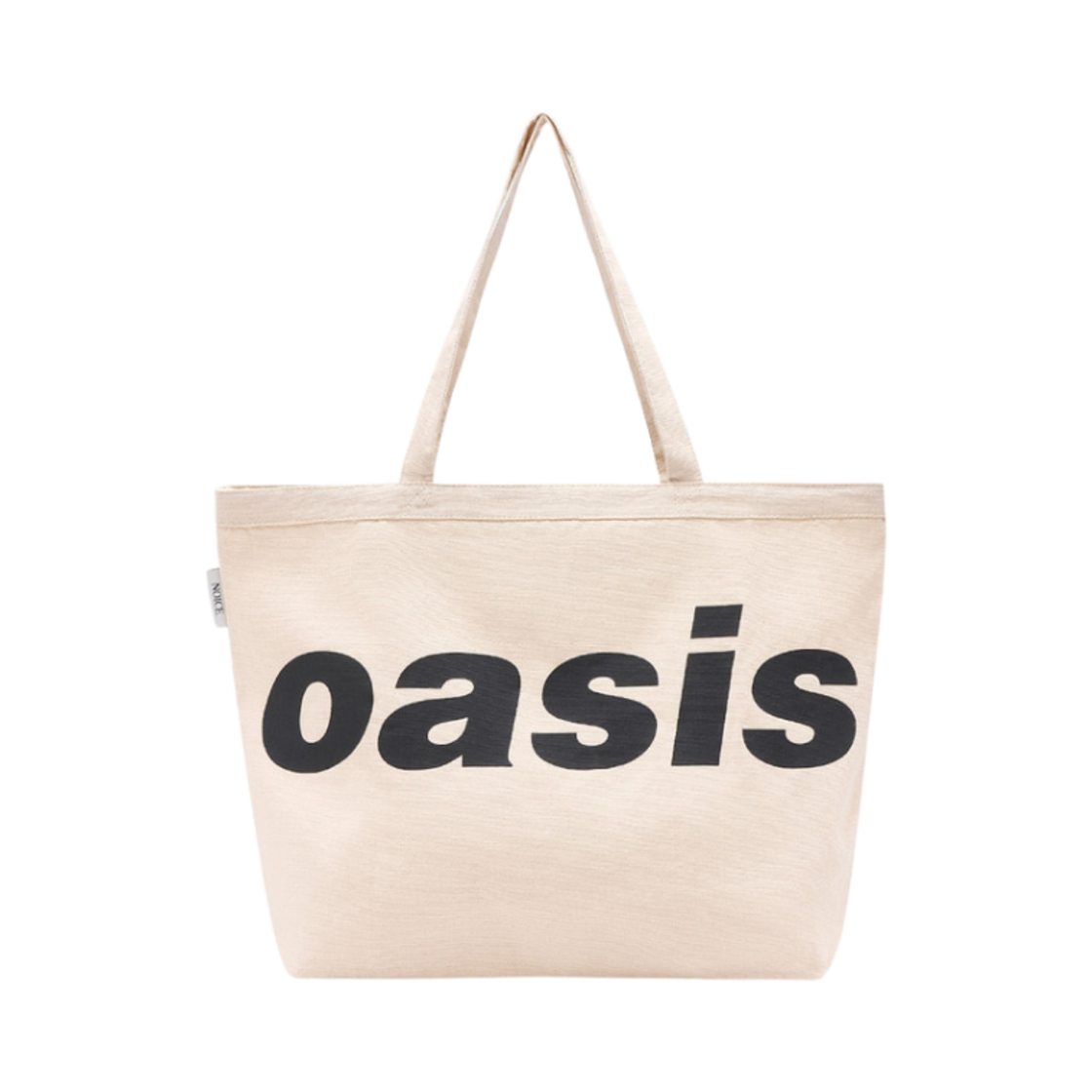 노이스 x 오아시스 캔버스 토트백 내츄럴(Noice x Oasis Canvas Tote Bag Natural)