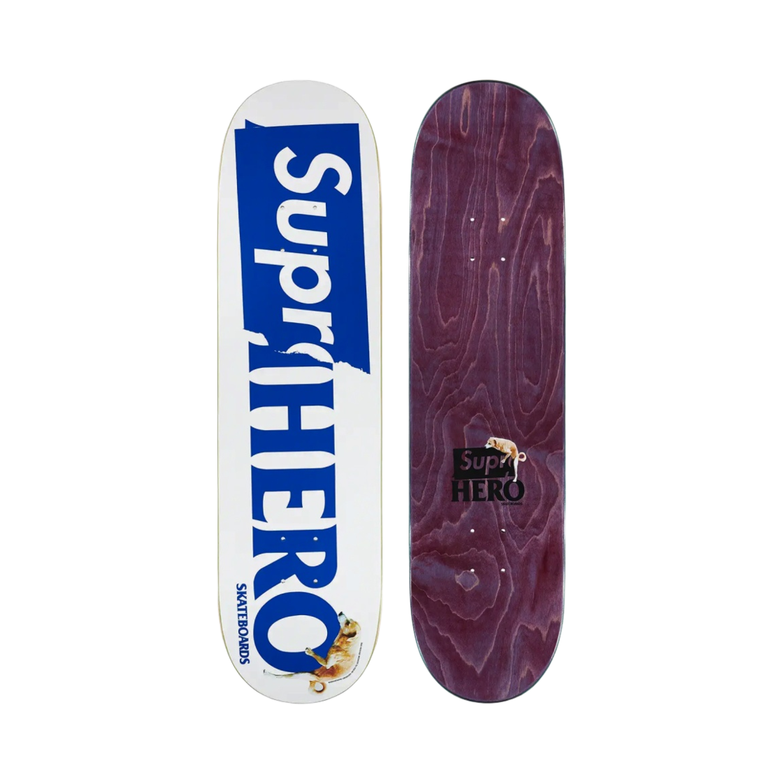 슈프림 안티히어로 도그 스케이트보드 덱 화이트 - 22SS(Supreme Antihero Dog Skateboard Deck White - 22SS) - 1