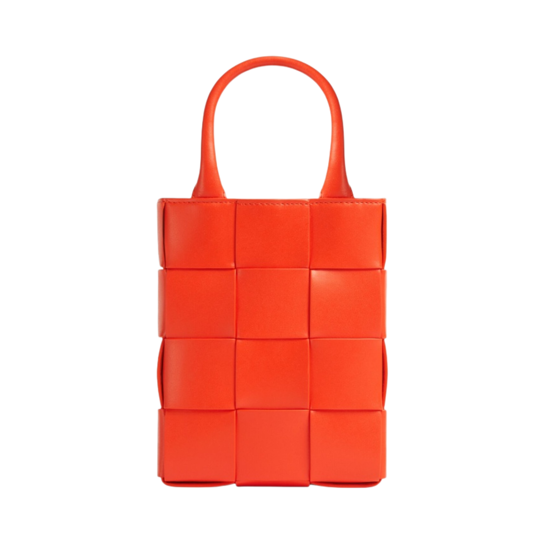 보테가 베네타 미니 카세트백 토트백 오렌지(Bottega Veneta Mini Cassette Tote Bag Orange) - 1