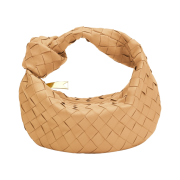 Bottega Veneta Mini Leather Jodie Almond