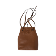 Miu Miu Nappa Leather Mini Bag Oak