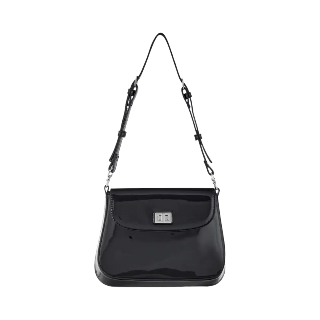 글리닛 밀라 백 딥 블랙(Glynit Mila Bag Deep Black)