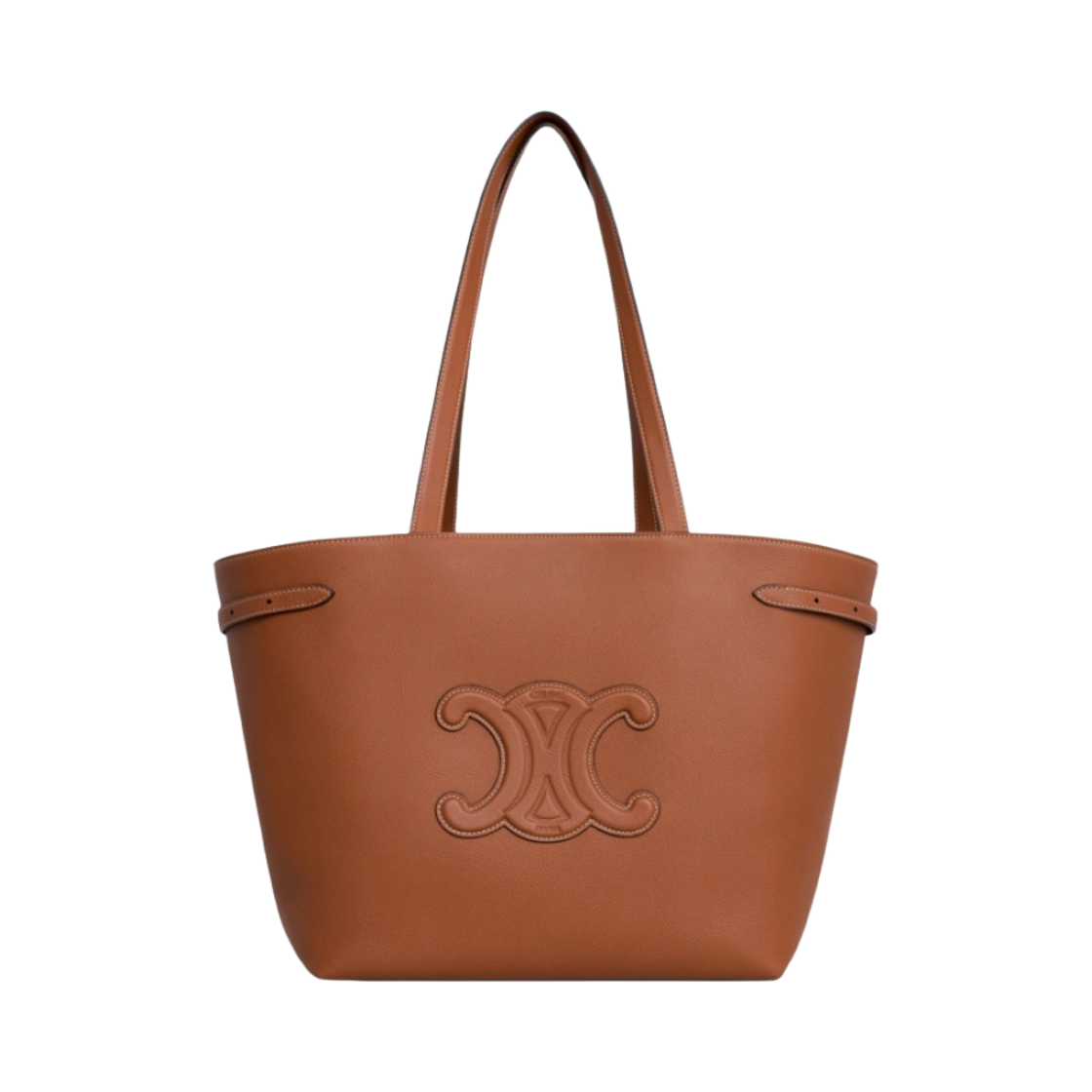 셀린느 미디움 카바스 아나이스 퀴르 트리옹프 그레인드 카프스킨 탄(Celine Medium Cabas Anais Cuir Triomphe in Grained Calfskin Tan) - 1