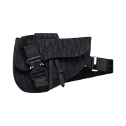 Dior Saddle Bag Black Dior Oblique Jacquard