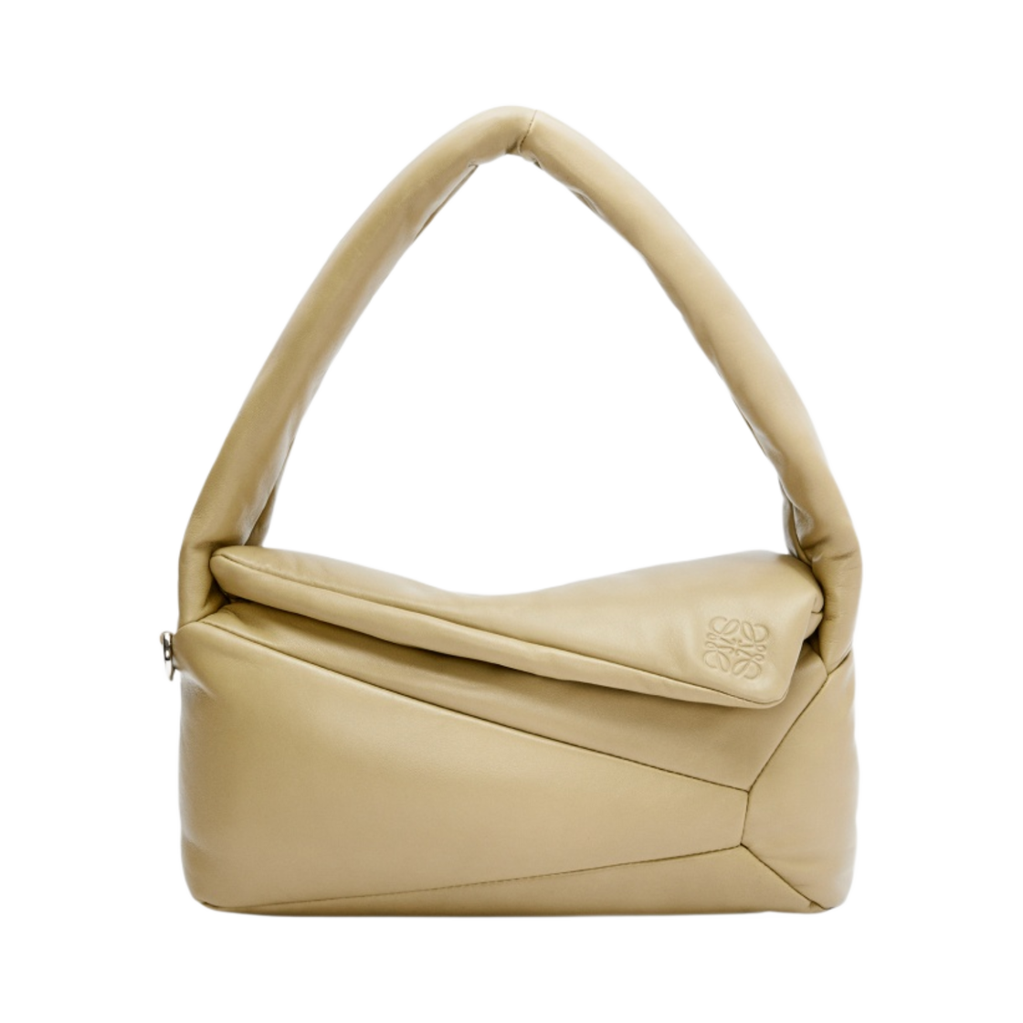 로에베 퍼퍼 퍼즐 호보백 샤이니 나파 램스킨 클레이 그린(Loewe Puffer Puzzle Hobo Bag in Shiny Nappa Lambskin Clay Green) - 1