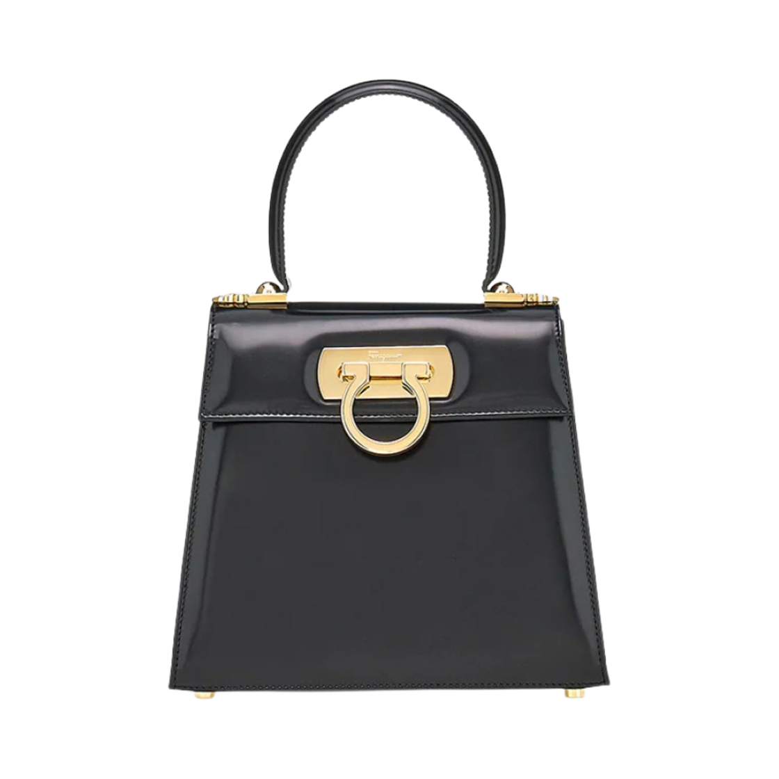 212193-749021 Ferragamo Small Kelly Bag Black