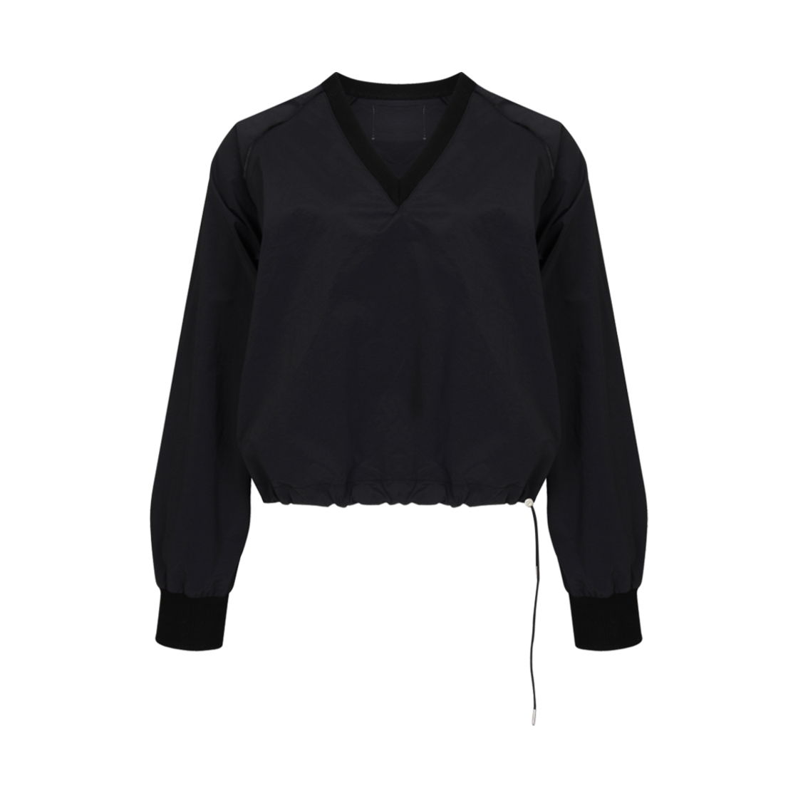 lr24fw40 Leterie V Neck Anorak Black