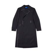 Ader Error Manteau Nip Trench Coat Noir